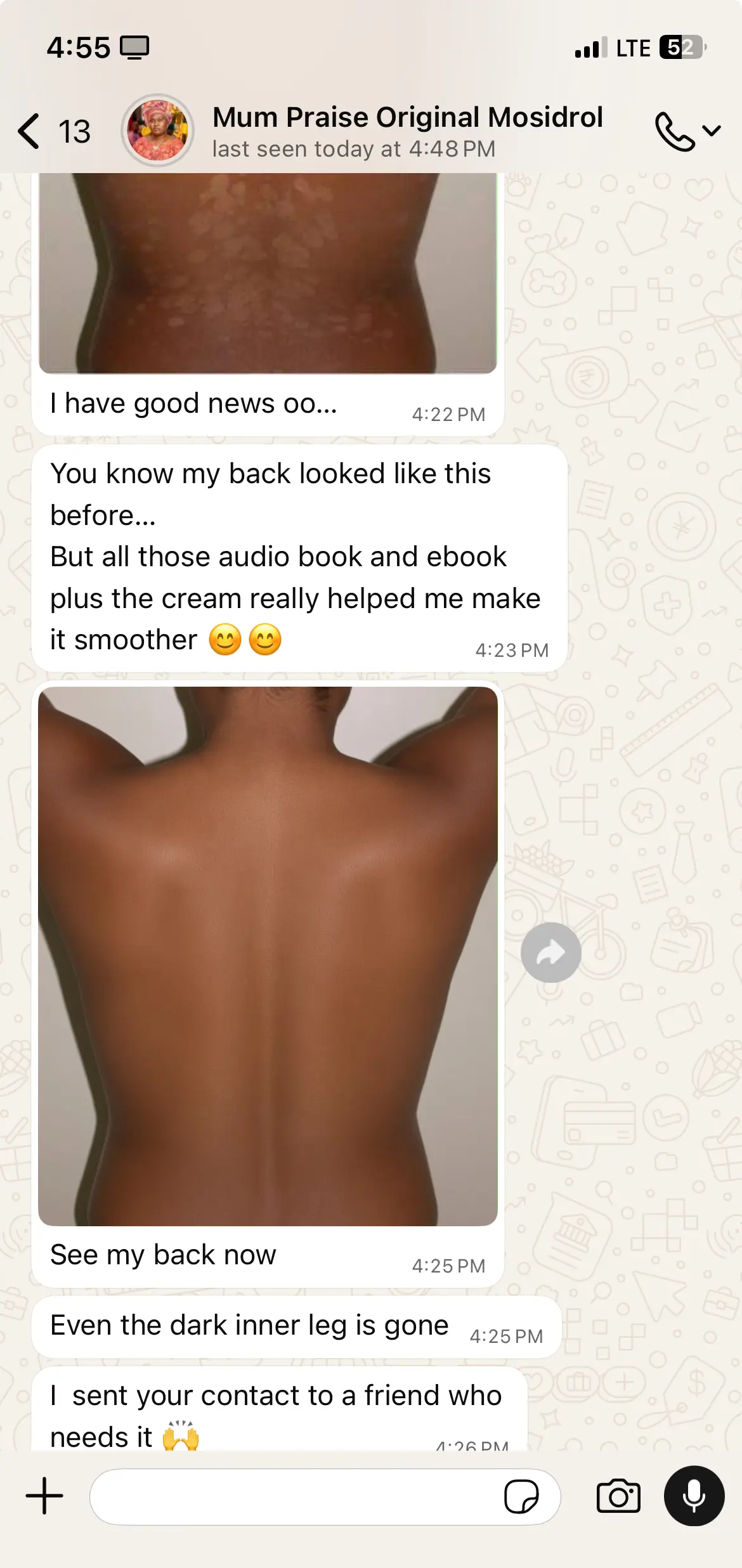 WhatsApp proof