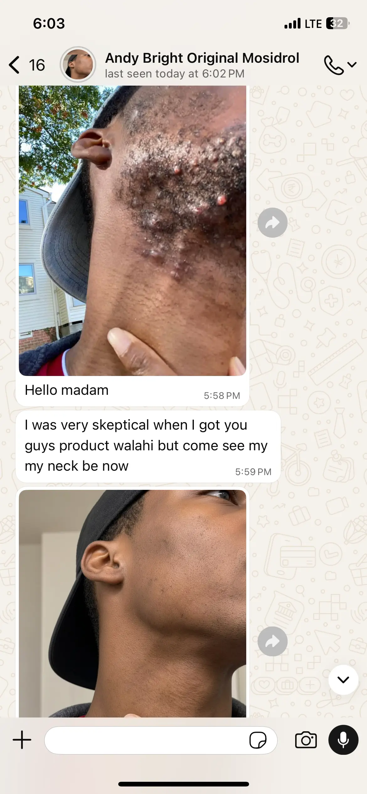 WhatsApp proof